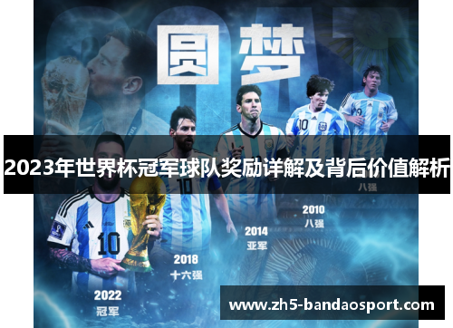 2023年世界杯冠军球队奖励详解及背后价值解析